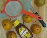 Foto langkah ke 1 dari resep Jus Jeruk + Madu.