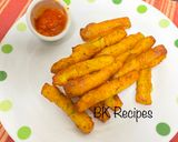 A picture of step 4 of Potato Cheese Stick.