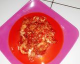 Foto langkah ke 2 dari resep Udang petir alias udang balado.