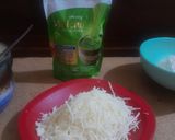Foto langkah ke 1 dari resep Steamed Matcha Cheesecake.