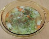 Foto langkah ke 11 dari resep Sup Ayam Makaroni (Chicken Macaroni Soup).