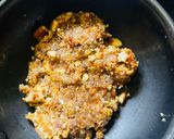 A picture of step 4 of No Sugar Dry Fruits and dates energy bar for diabetes.