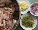 Hình bước làm 2 của món Heo rừng nướng