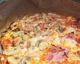 Foto del paso 3 de la receta: Pizza con base de pollo y huevo