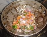 A picture of step 3 of Soya chunks burjhi/dry.
