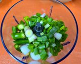A picture of step 2 of Spring Onion Chickpea Kebabs.