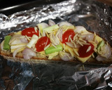 Foto del paso 3 de la receta: Tostón con queso Gouda y verduras