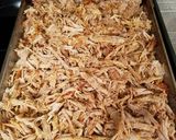 A picture of step 3 of BBQ Pulled Pork Nachos.