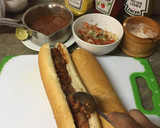 Foto del paso 6 de la receta: Mega Chili Hot Dog Submarine