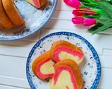 Foto langkah ke 7 dari resep Cake Merah Putih.