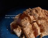 A picture of step 6 of Warabi mochi.