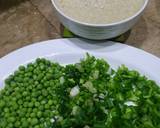 Green vegetable rice recipe step 1 photo