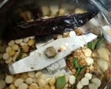 A picture of step 1 of Malgapodi powder or gun powder.