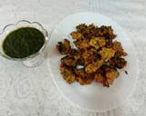 Spenich onion potato pakory recipe step 3 photo