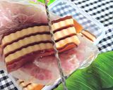 Hình bước làm 4 của món Rau câu flan cheese cà phê