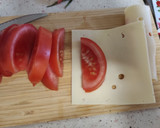 Foto del paso 6 de la receta: Pollo con queso y tomate
