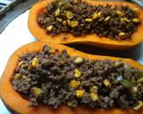 Foto del paso 9 de la receta: Zapallo relleno (versiones vegan y con carne)!