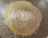 A picture of step 1 of Carrot besan chilla.