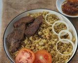 Foto langkah ke 6 dari resep Nasi Kebuli Daging Bakar.