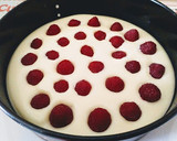 Foto del paso 5 de la receta: Tarta de queso y frambuesas con cobertura de coulis de frambuesas