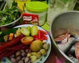 Foto langkah ke 1 dari resep Pepes Ikan Patin Belimbing Wuluh.
