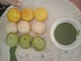 Tricolour appe recipe