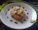 স্প্রিং অনিয়ন জিরা রাইস(spring onion jeera rice recipe in Bengali) রেসিপির ধাপ 5 ছবি