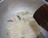 A picture of step 3 of Achari dum aloo.