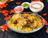 A picture of step 13 of Chicken Biryani.
