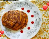 A picture of step 4 of Chicken Masala cake.