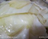 Foto del paso 3 de la receta: Repollo guisado con espárragos verdes