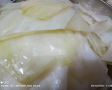 Foto del paso 3 de la receta: Repollo guisado con espárragos verdes
