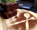 A picture of step 13 of Oreo brownies 🇺🇸.