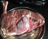 A picture of step 1 of Masala Roast leg of lamb:.