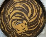 Foto langkah ke 4 dari resep Egg White Zebra Cake aka Kue Zebra Putih Telur.