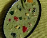 A picture of step 5 of Thai Green Curry.