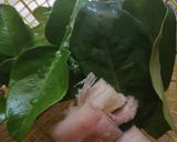Foto langkah ke 1 dari resep Nasi bakar cumi asin.