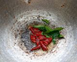 A picture of step 2 of Beetroot poriyal.