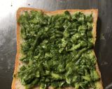 A picture of step 3 of Tri Colour Sandwich.