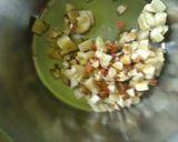 A picture of step 2 of Peanut Butter French Toast Roll-Ups With Banana & Almond Filling.