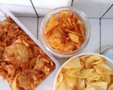 Foto langkah ke 8 dari resep Keripik Singkong Balado.