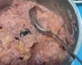 A picture of step 3 of Methi matar malai.