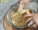 A picture of step 2 of Makki Ki Roti.