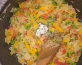 Foto del paso 6 de la receta: Zapallitos Rellenos con Carne, Morrones, Arroz, Zanahoria y Huevo Duro