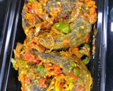 A picture of step 5 of Catfish sauce with a twist.