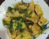 खमण ढोकळा (khaman dhokla recipe in marathi) रेसिपी स्टेप 7 फोटो