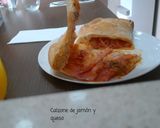 Foto del paso 8 de la receta: Pizza-Calzone de jamón y queso
