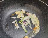 A picture of step 5 of Baby Corn pepper fry.