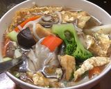 Hình bước làm 3 của món Bánh canh chay