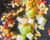 A picture of step 2 of Vegan Kimchi Fried Rice.